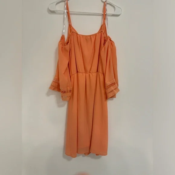 Xoxo orange women’s large dress - Picture 4 of 4